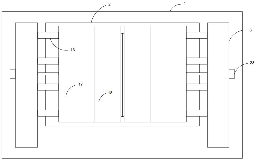 Electronic scale with various protection structures