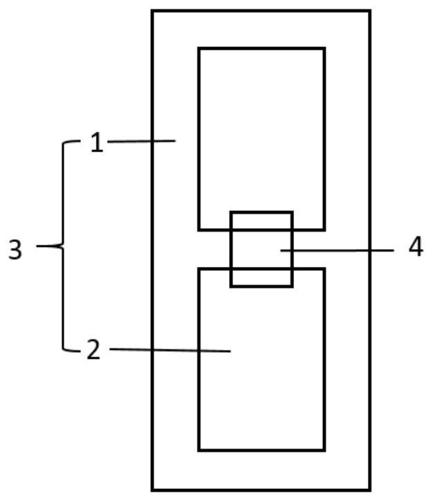 A kind of manufacturing method of normal mode spiral dipole electronic tag yarn