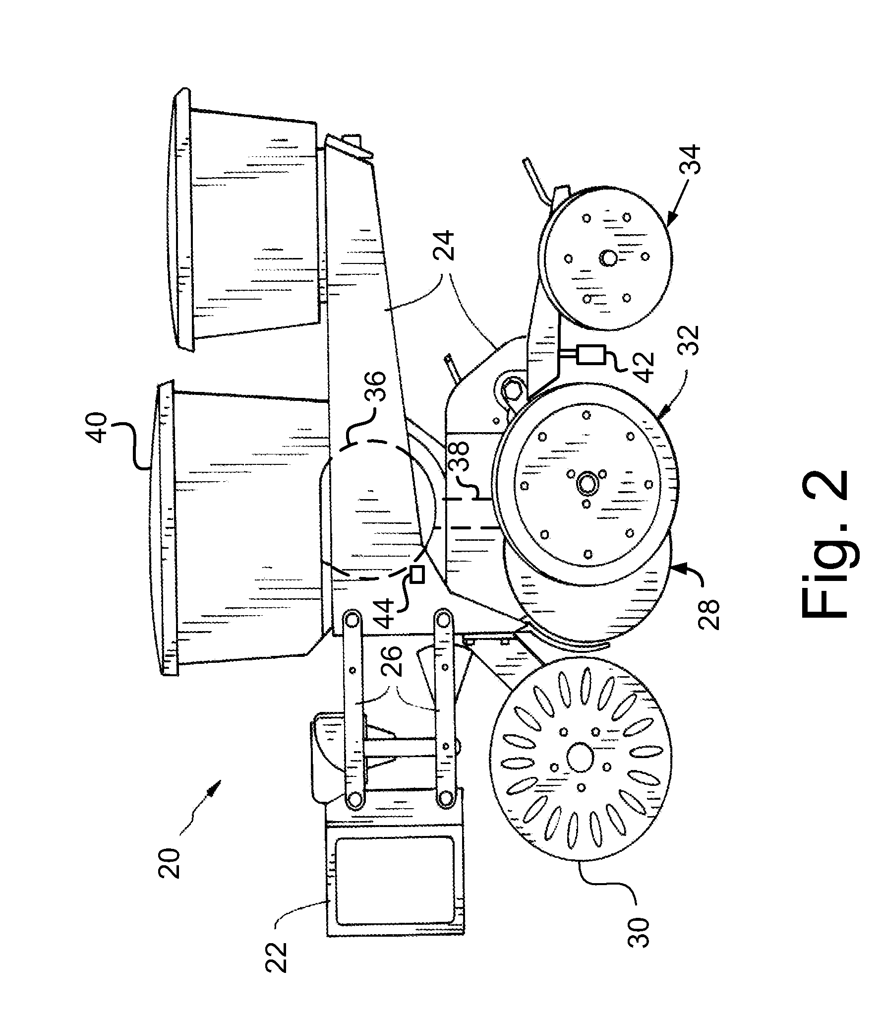 In-ground seed spacing monitoring system for use in an agricultural seeder