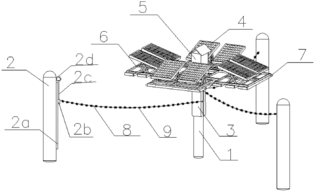 Light compensation device for submerged plants