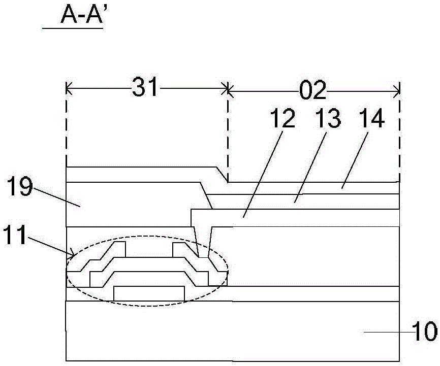 Array substrate, OLED display panel and display device