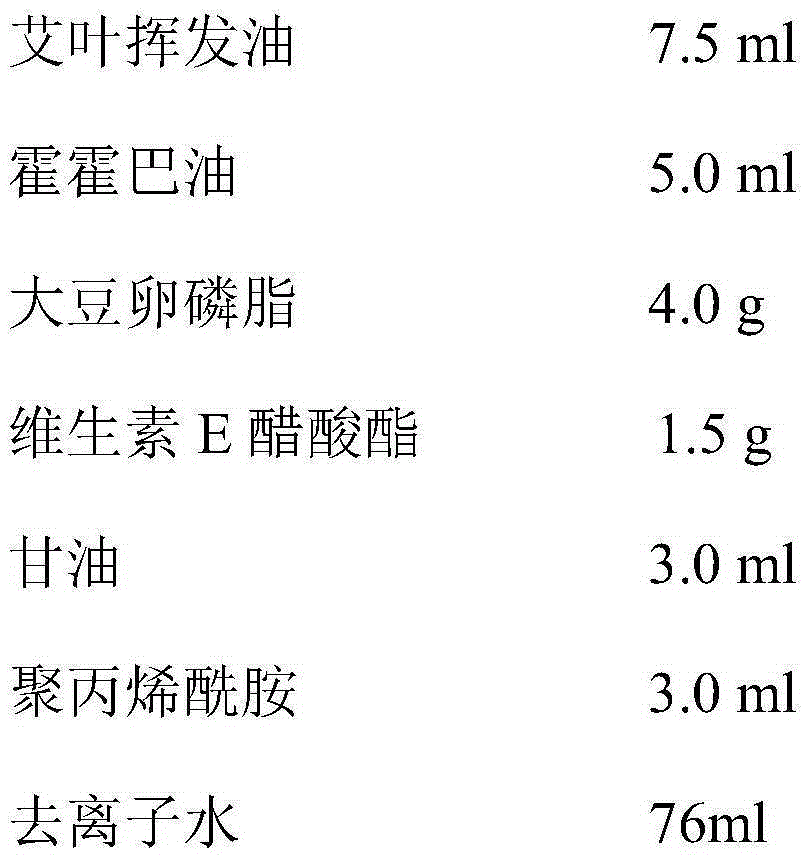 Extracting method of folium artemisiae argyi mite-removing cream and folium artemisiae argyi volatile oil