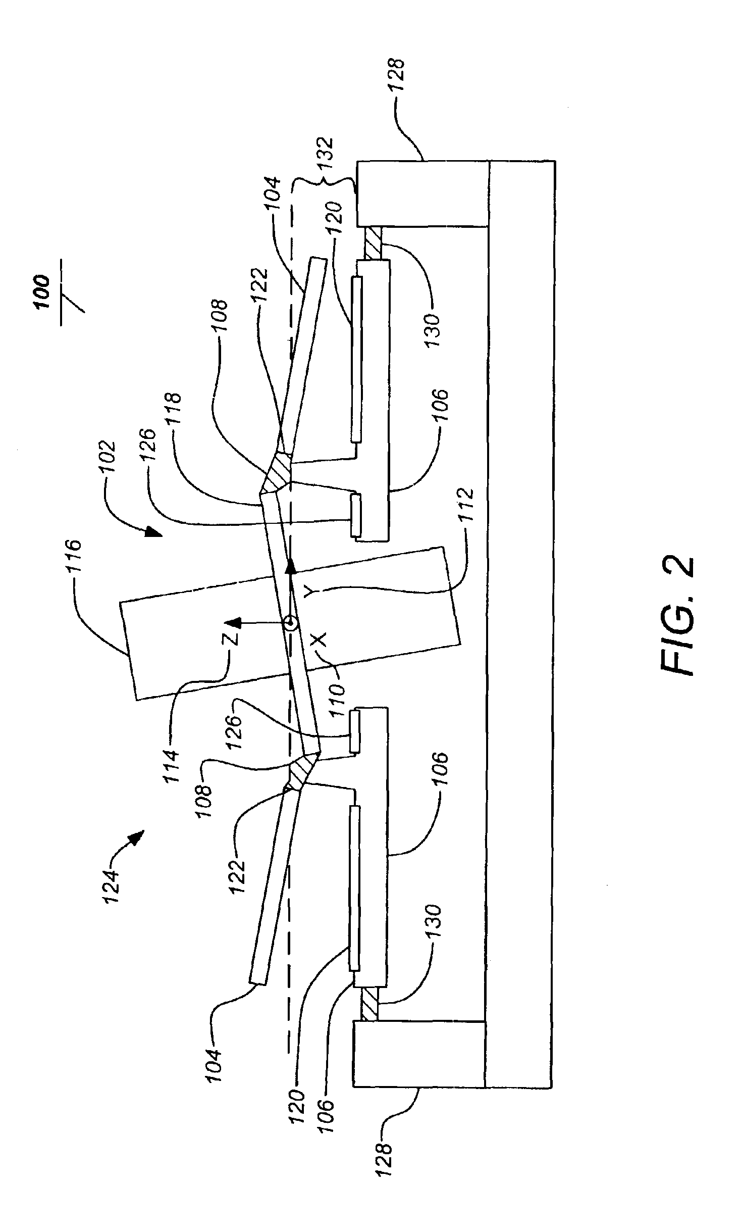 Isolated resonator gyroscope with isolation trimming using a secondary element