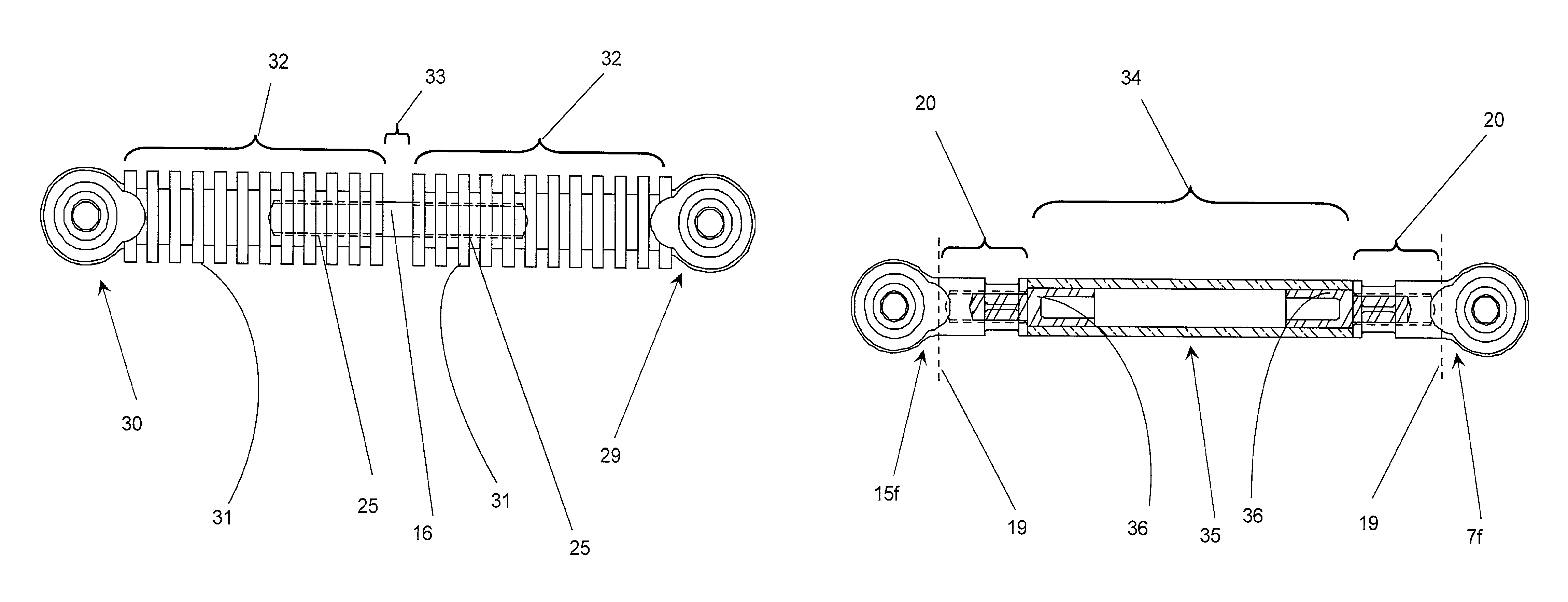 Turbocharger control linkage with reduced heat flow
