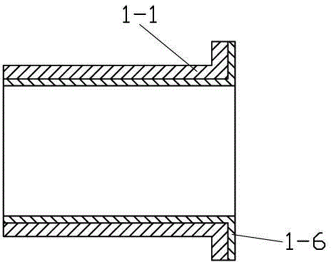 Dual-metal thrust sliding bearing blank preparation method and tooling used by same