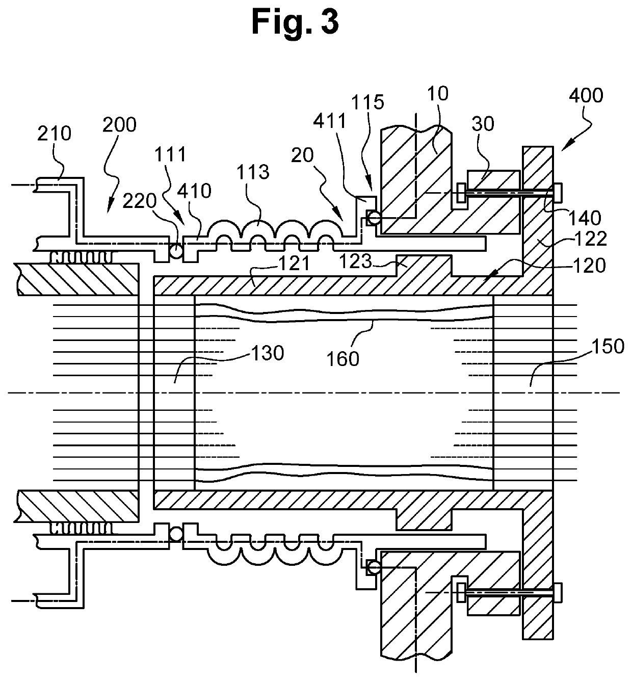 Vessel electrical penetration assembly for a nuclear reactor