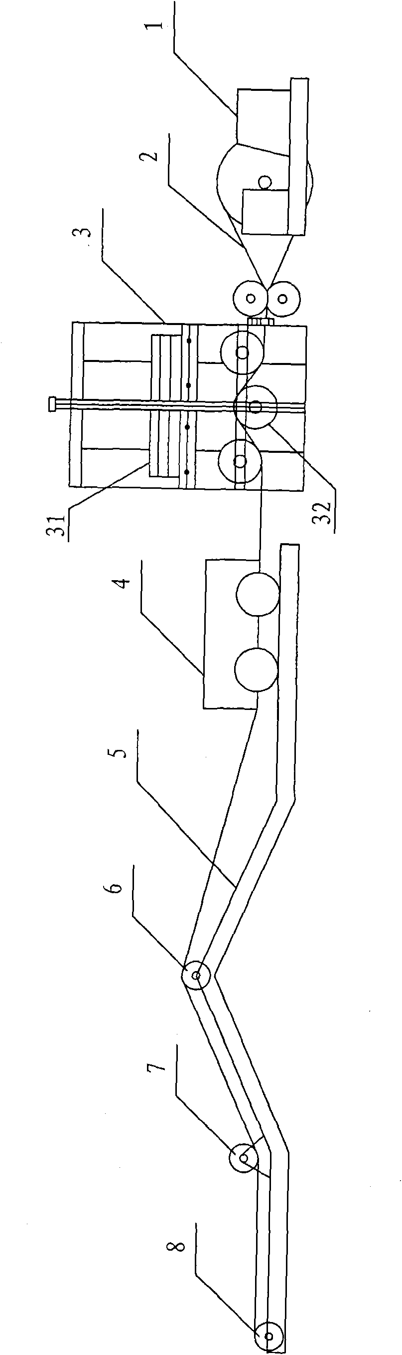 Endless rope winch system for speed regulation machinery for mining