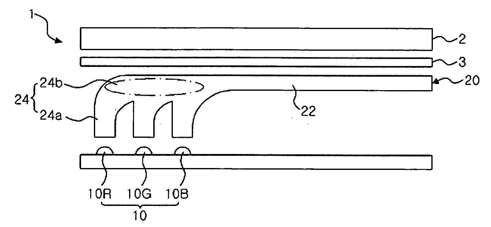 Light Guide Device and Back Lighting Module Comprising the Same