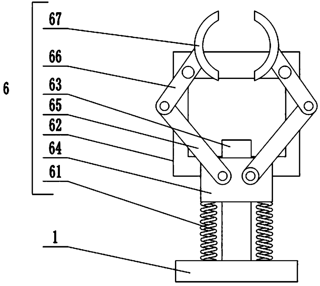 Pipe cutting device