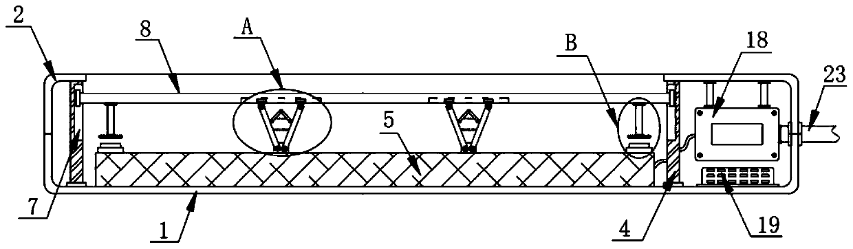 Low-energy-consumption self-cut-off patch board based on Zigbee technology