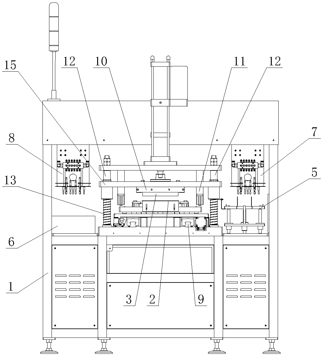 A kind of automatic punching machine and processing method thereof