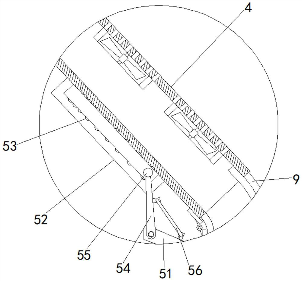 Self-adaptive feed cooling equipment