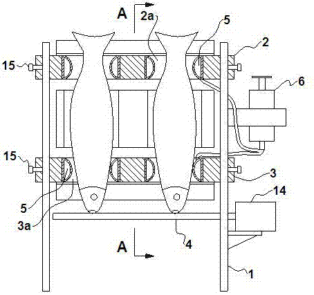 Fish head and tail cutting device