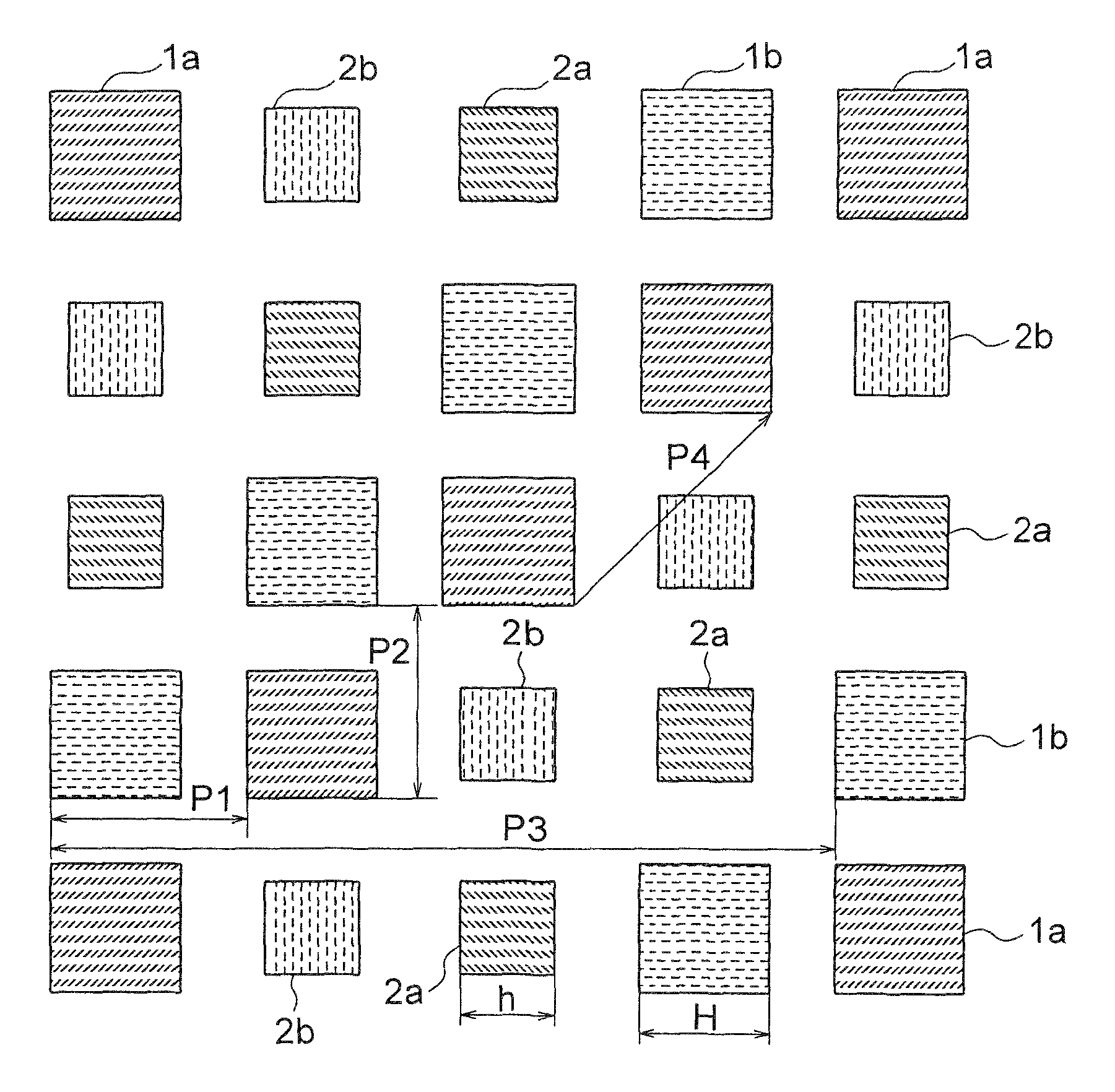 Pattern forming method and mask