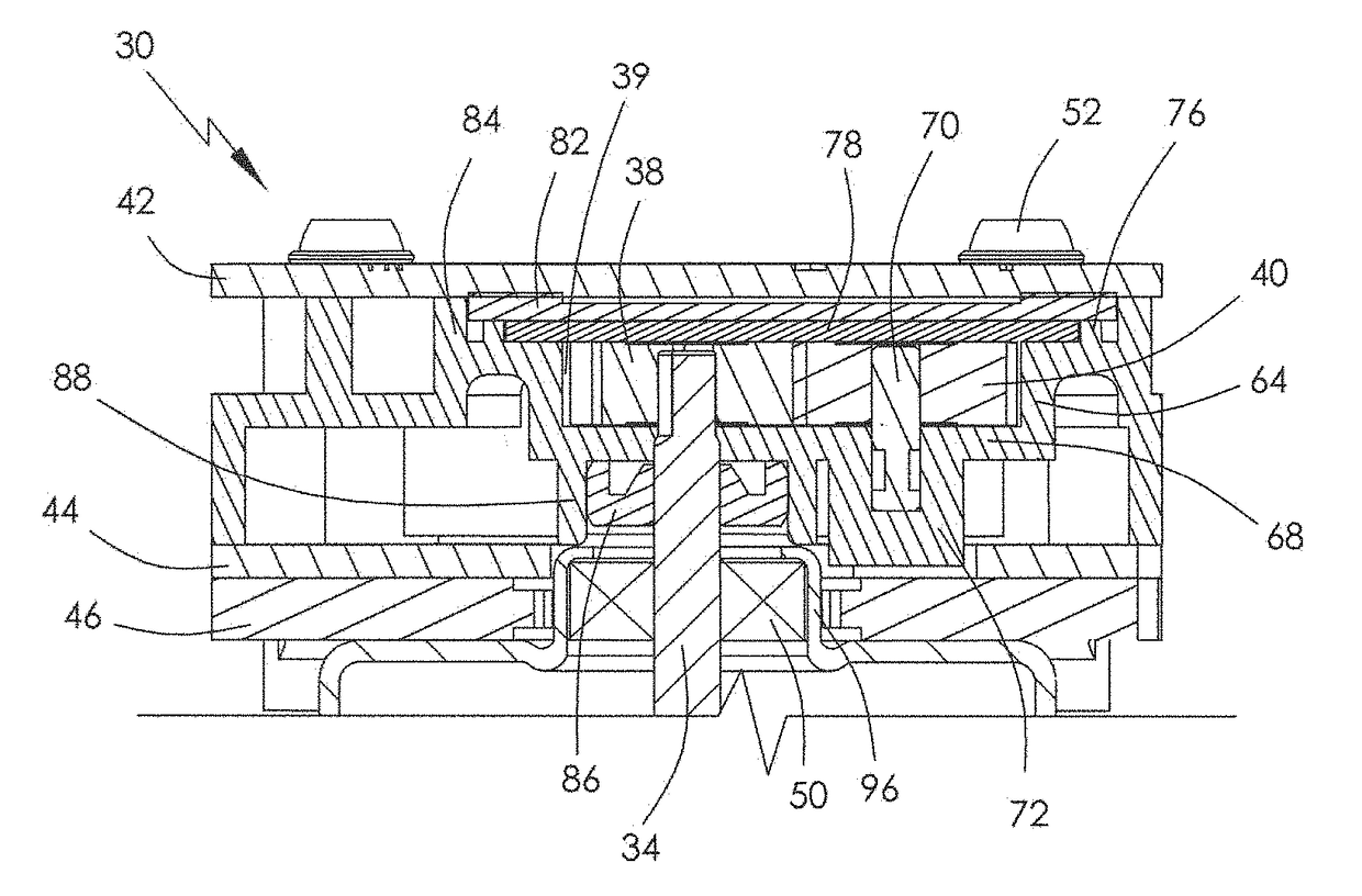 Liquid gear pump