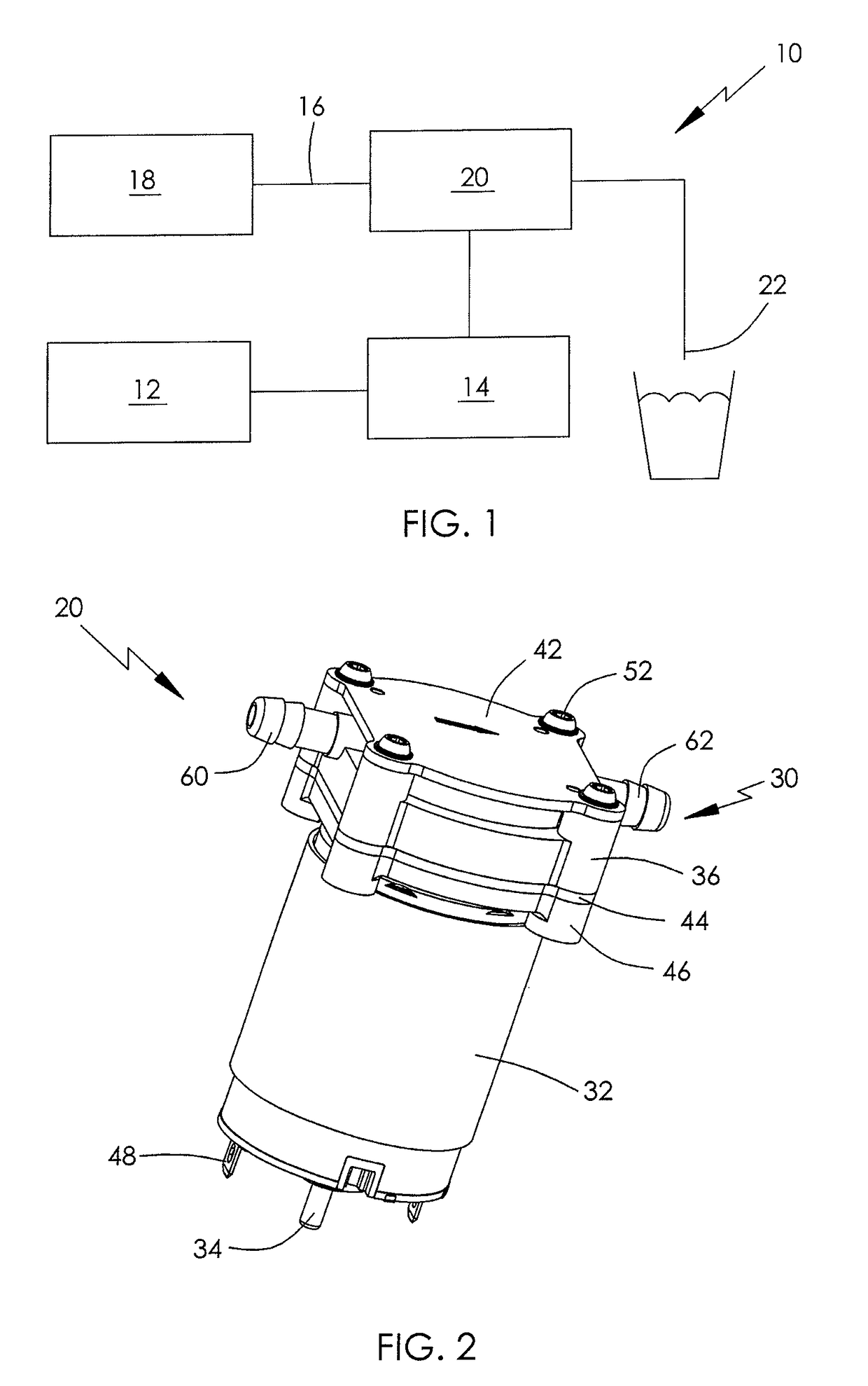 Liquid gear pump