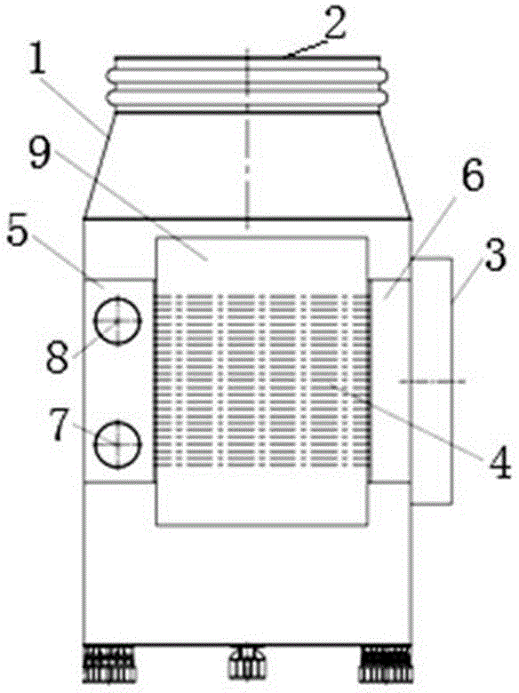 Steam exhaust device for direct air-cooling unit