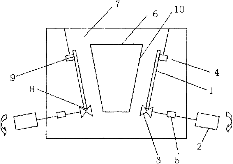 Substrate conveying device and substrate conveying method for coating purpose