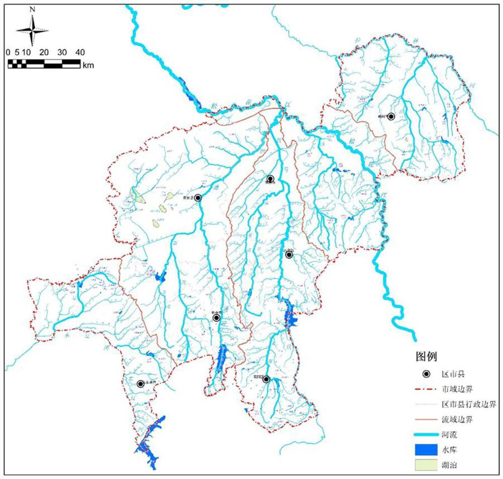 Urban river waterfront space development determination method, device and equipment and storage medium