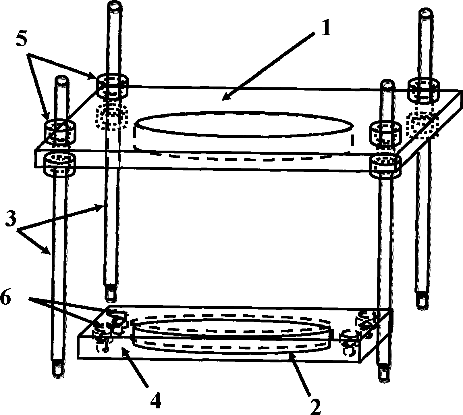 Vertical variable magnetic field device