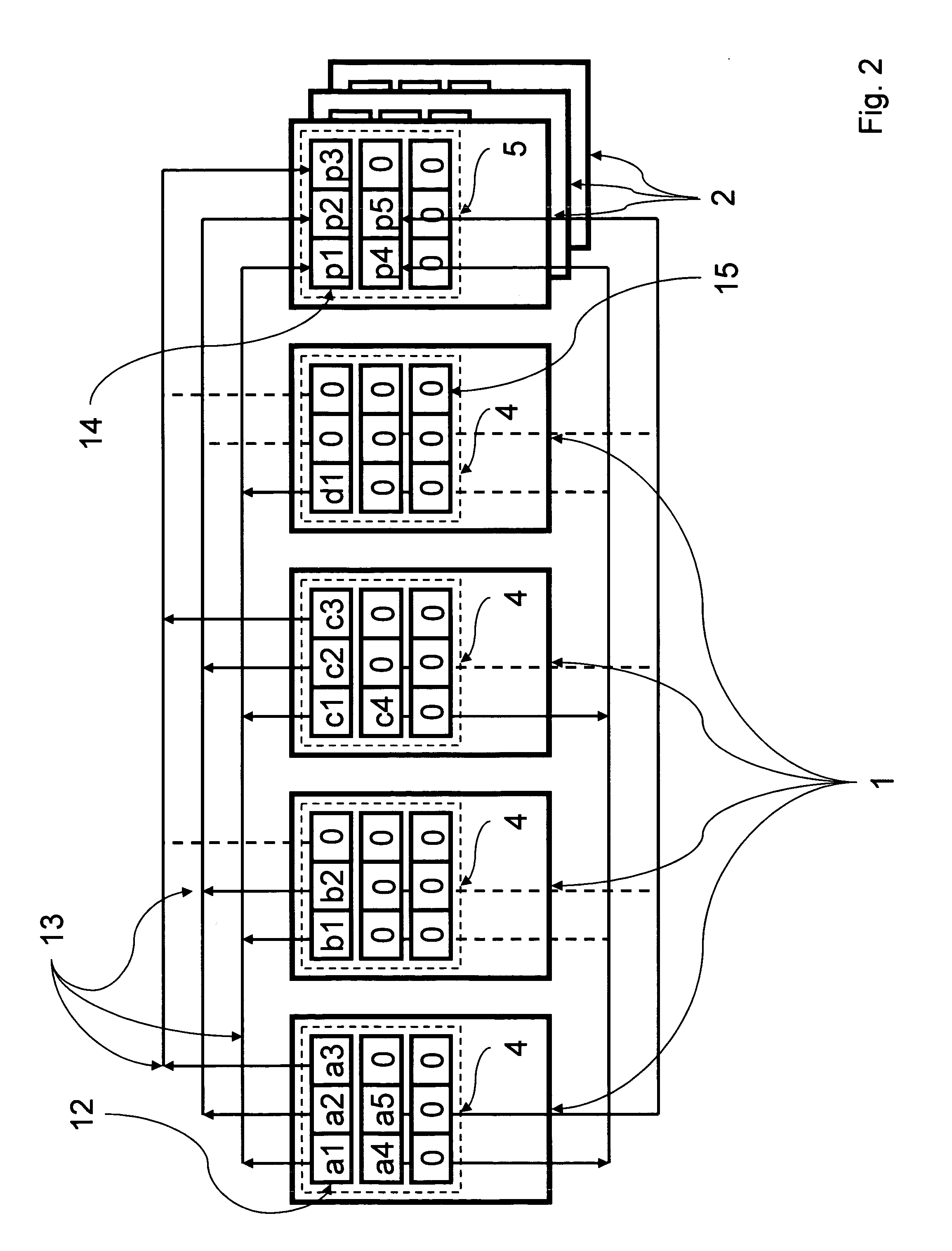 Method and apparatus for enabling high-reliability storage of distributed data on a plurality of independent storage devices