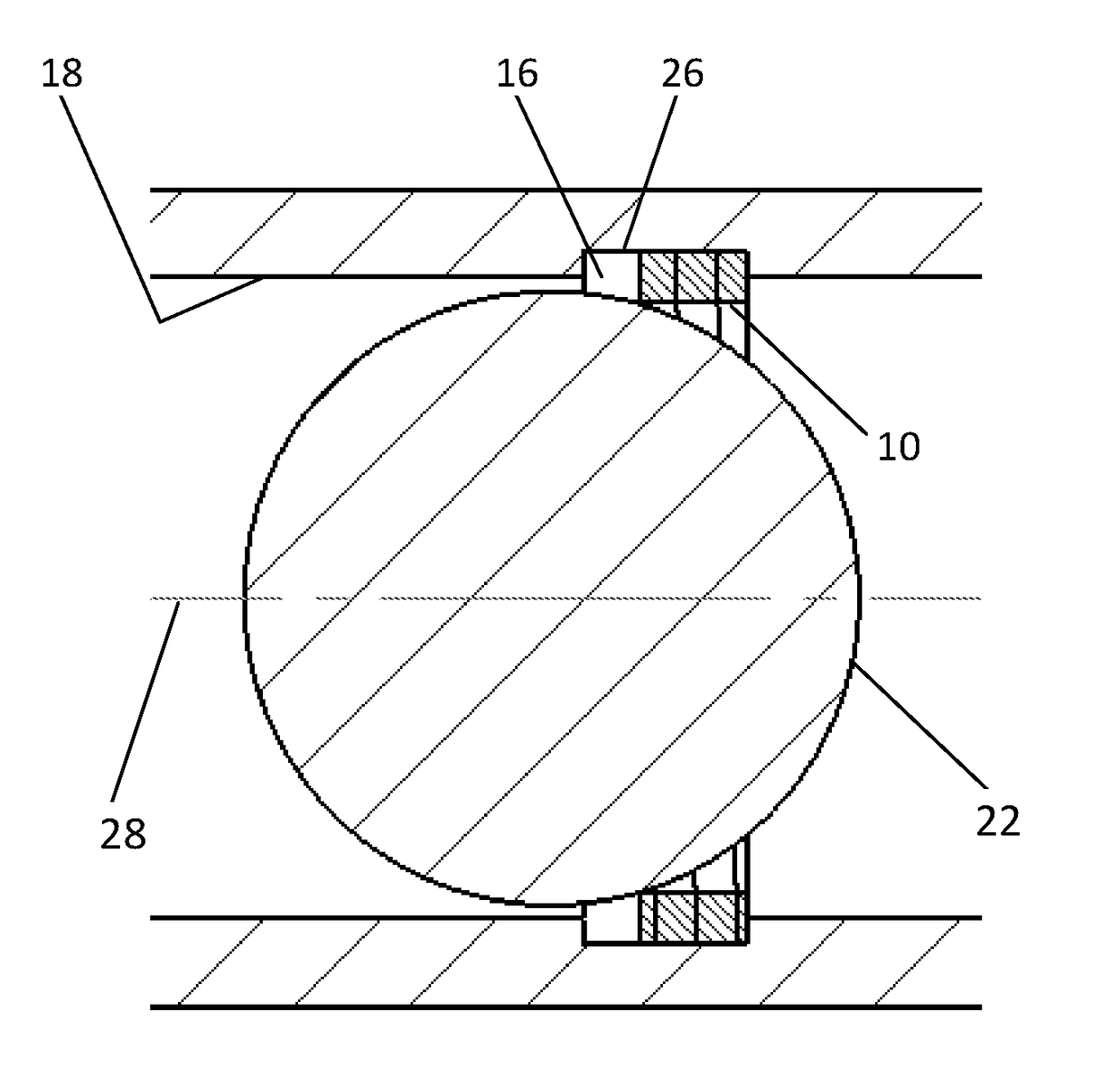 Tubular Recess or Support Mounted Isolation Support for an Object for Formation Pressure Treatment