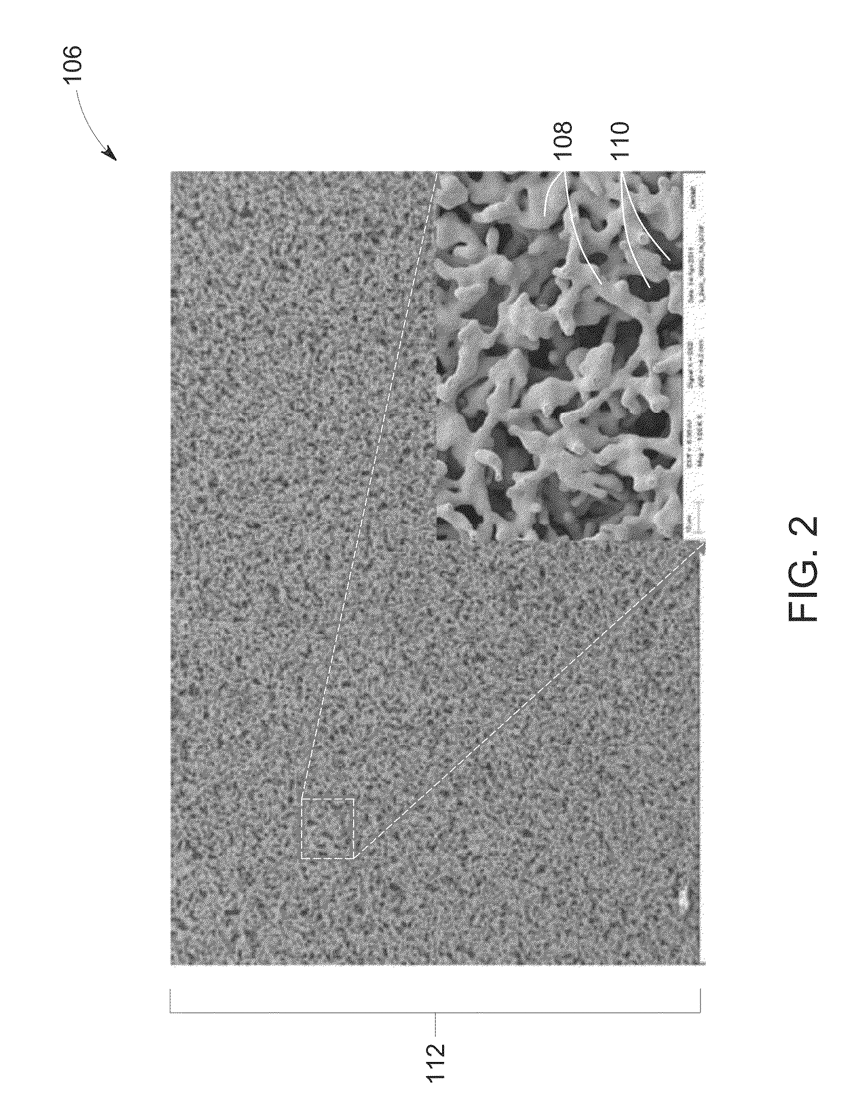 High specific area composite foam and an associated method of fabrication