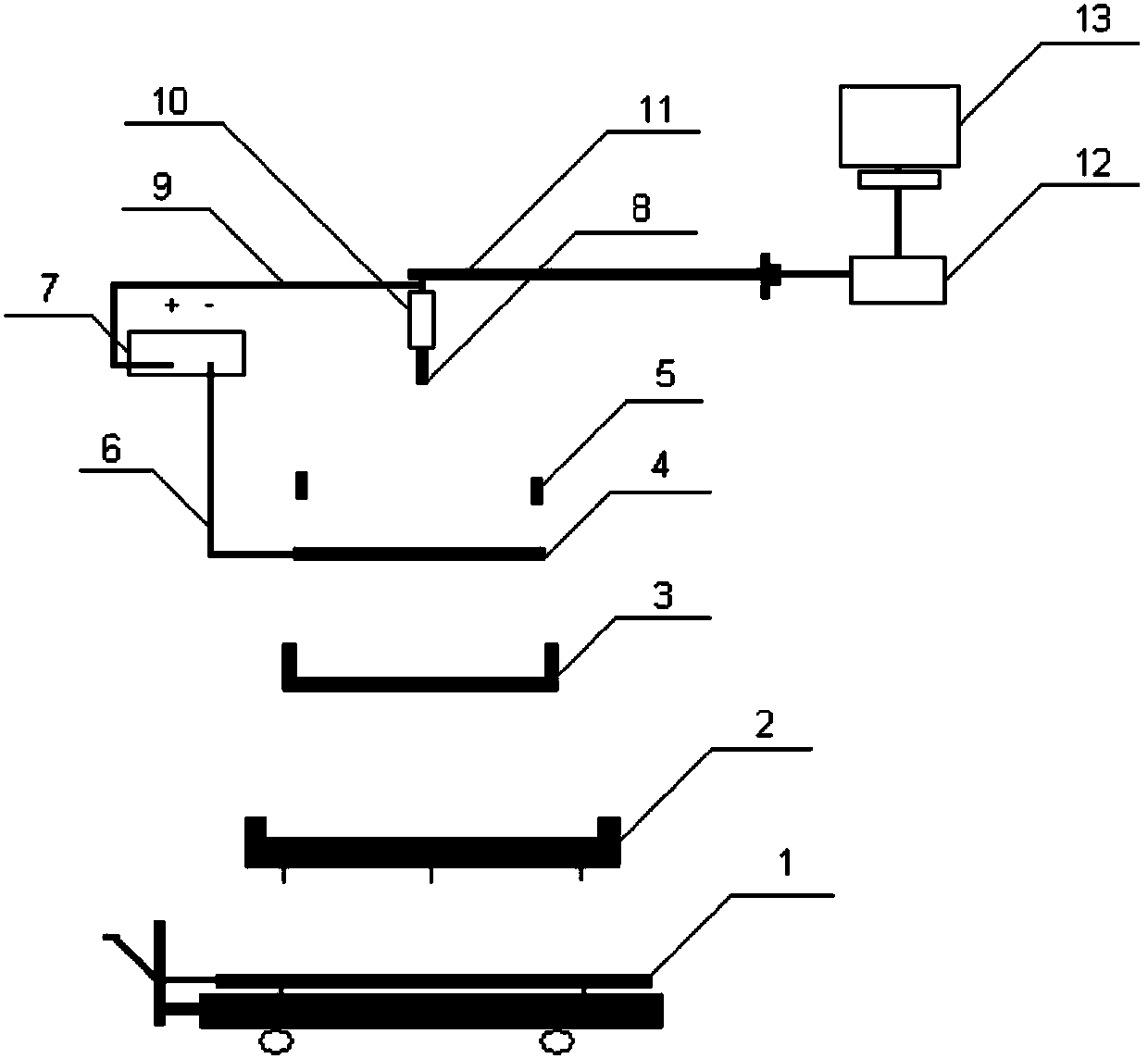 A method for preparing a large-area radioactive source