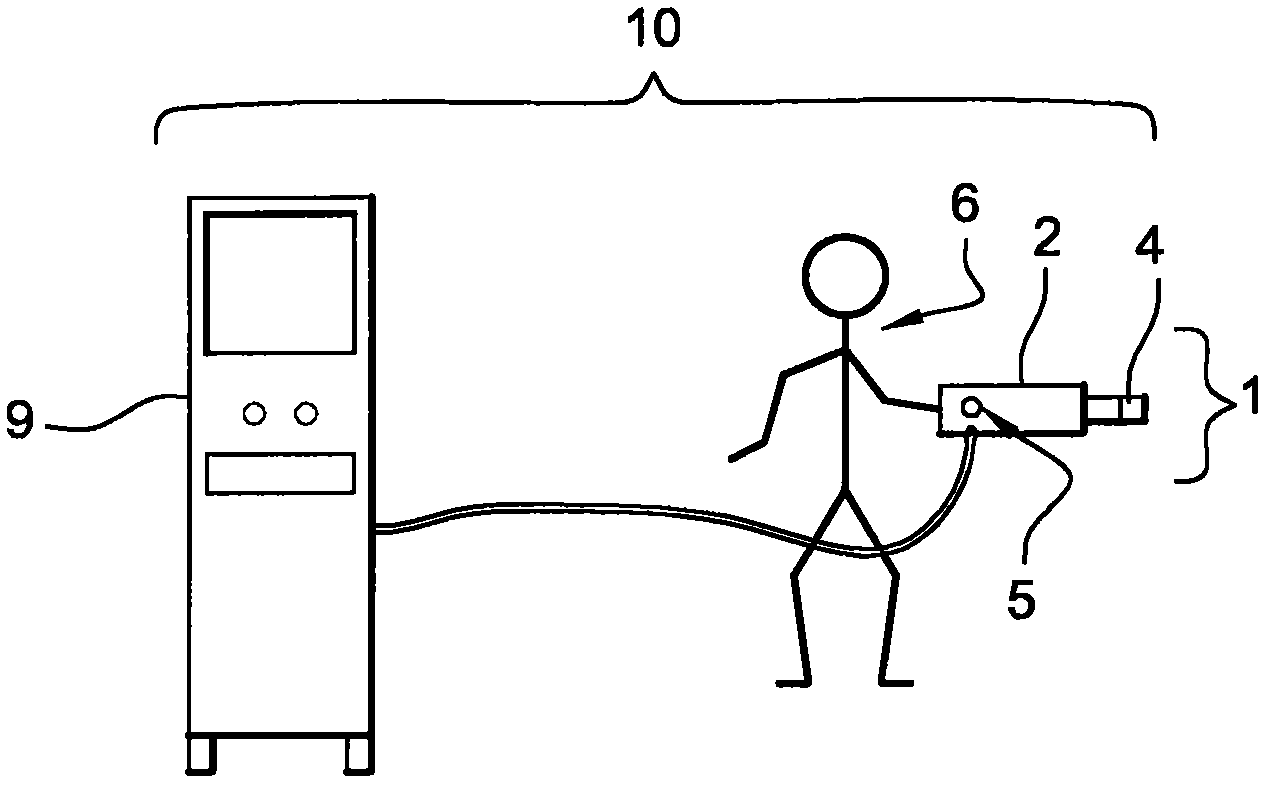 Elastography device and method