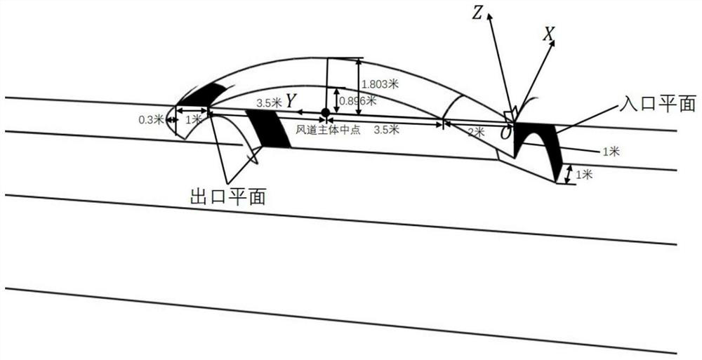 A self-air curtain system for reducing air intrusion in highway tunnels