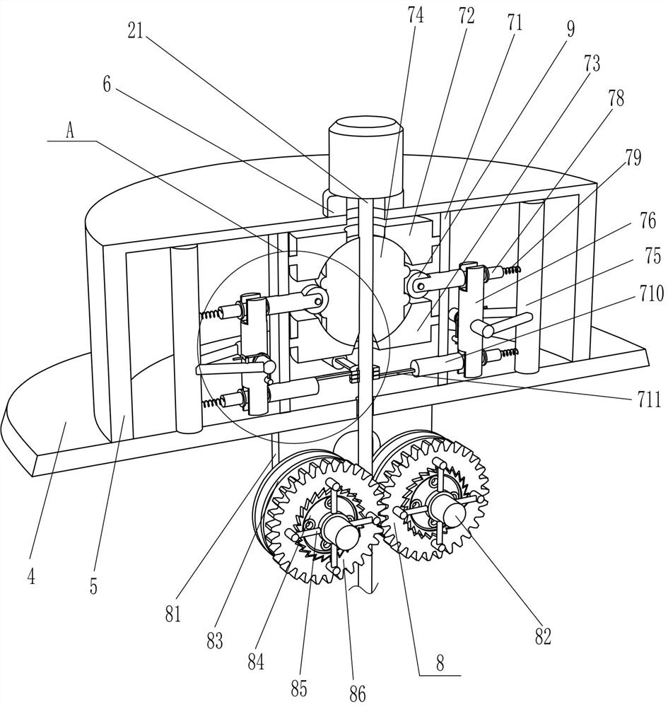 Displacement sensor steel wire rope vertical wire outlet device