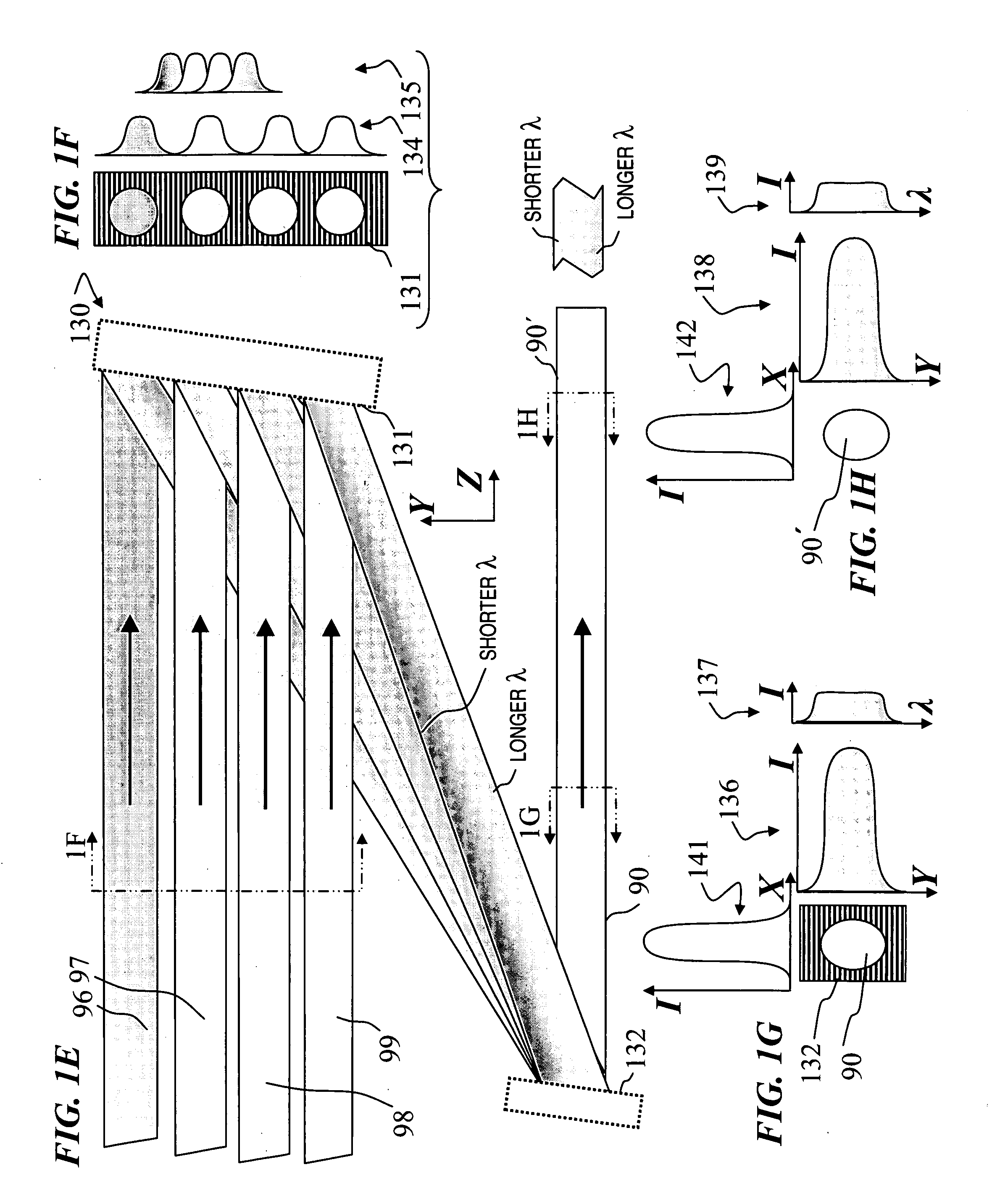 Method and apparatus for spectral-beam combining of high-power fiber lasers