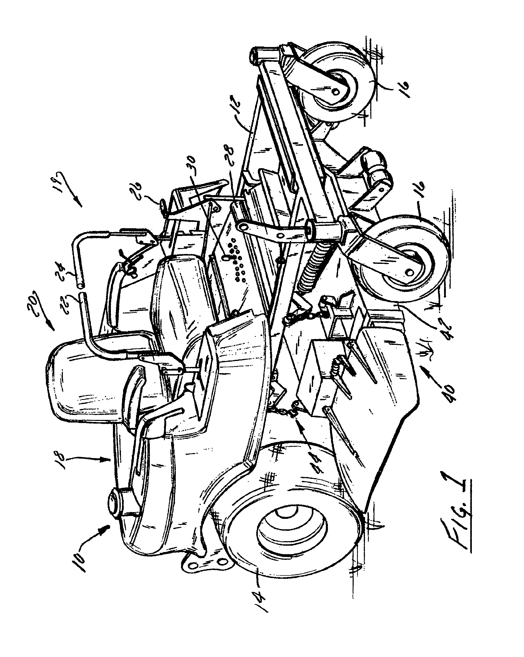 Adjustable pump control linkage for pump driven vehicle