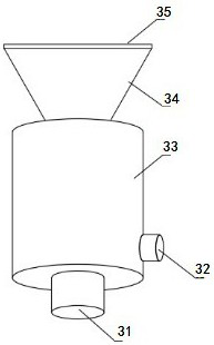 Biochemical tower provided with efficient spiral-flow aerator and settling tank and application method of biochemical tower