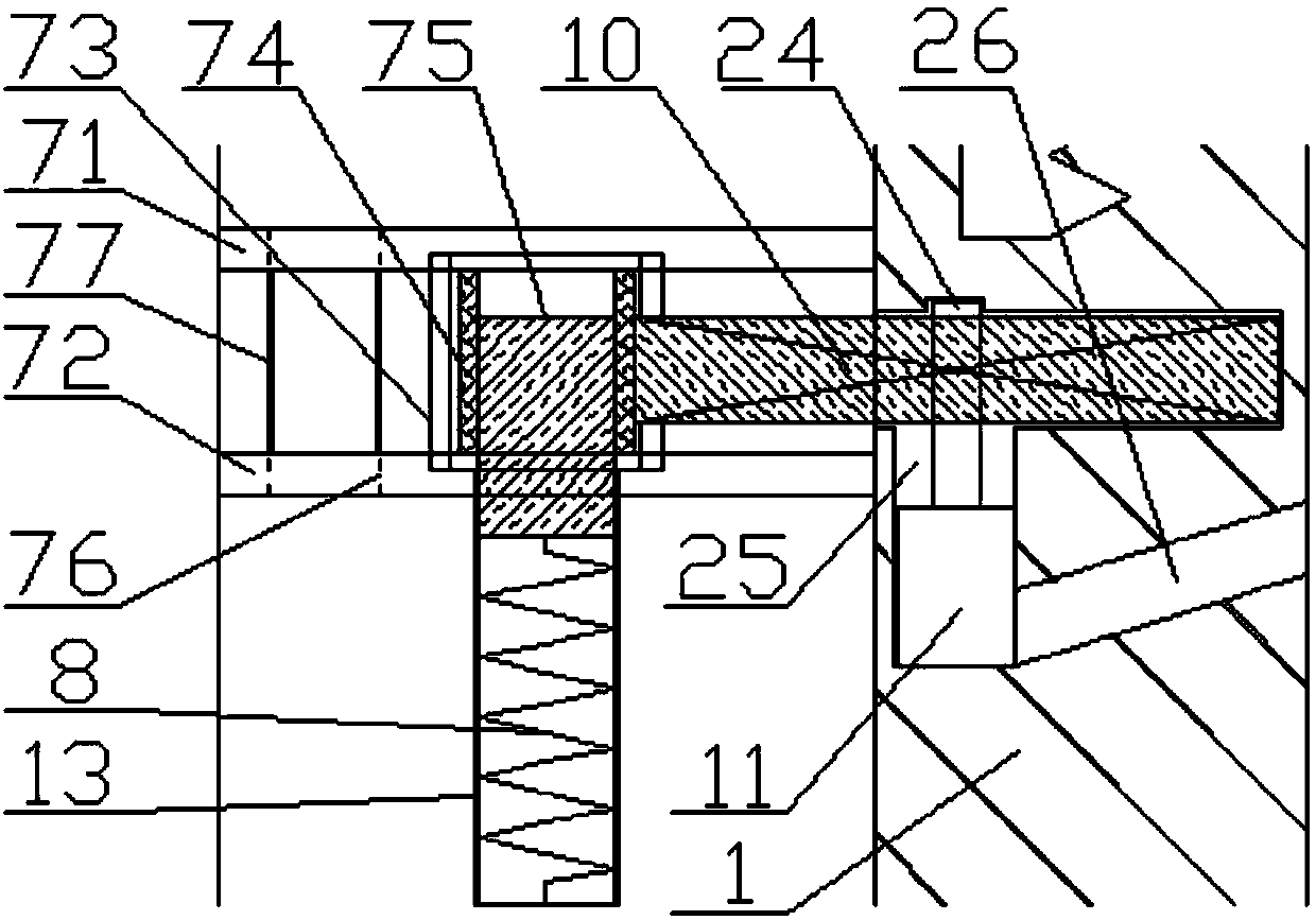 Oil nozzle capable of automatically controlling pressure