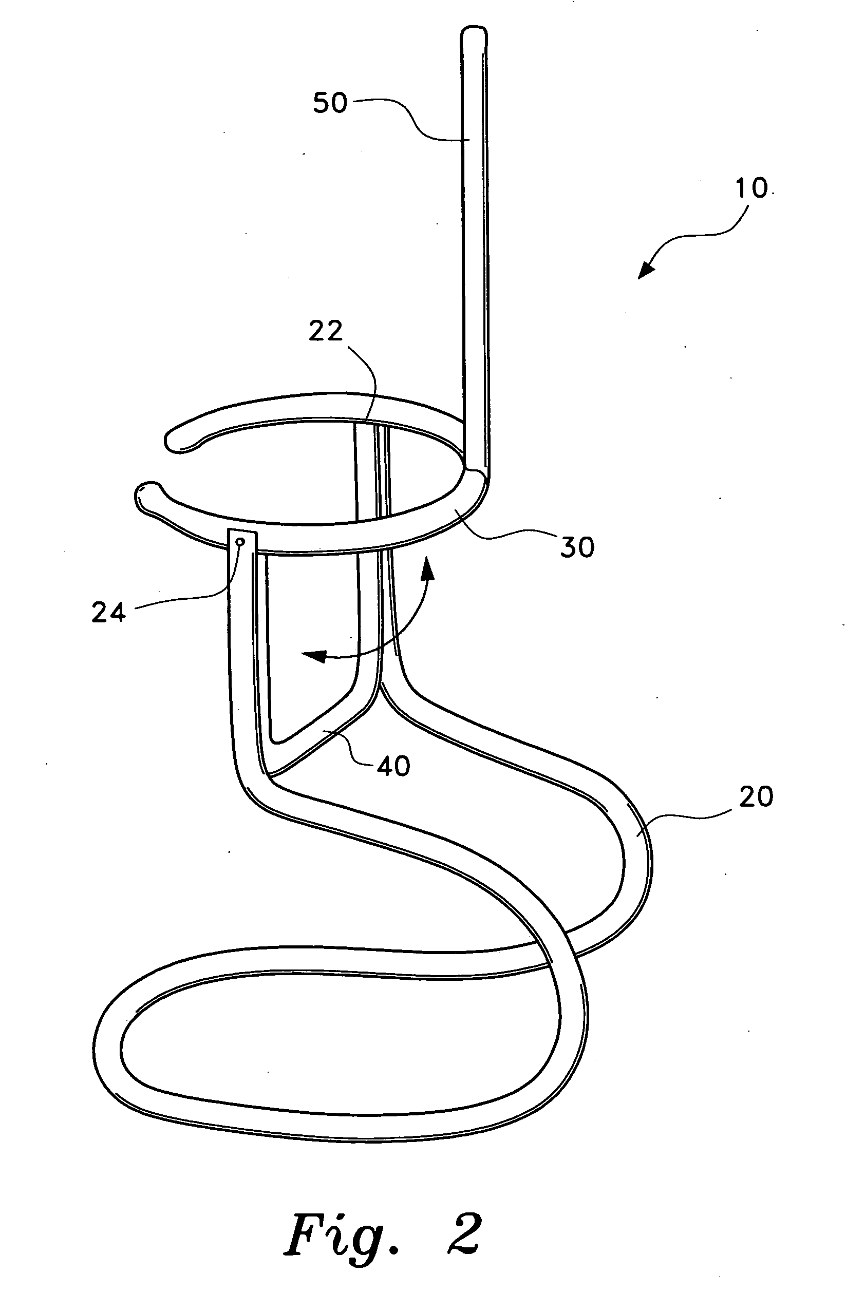 Tiltable pouring stand for a liquid container