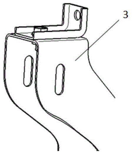 Automobile brake pedal structure with adjustable lever ratio