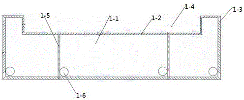 Aluminum alloy formwork for construction and its application method