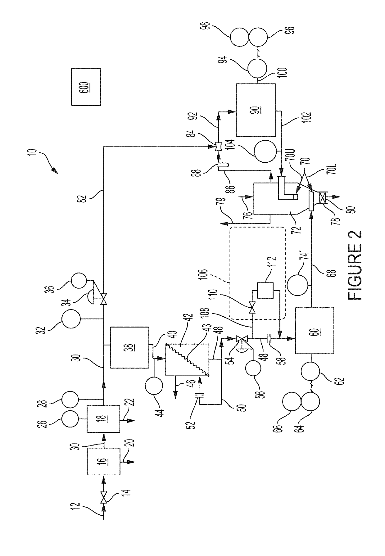 Method and apparatus for polymer drying using inert gas