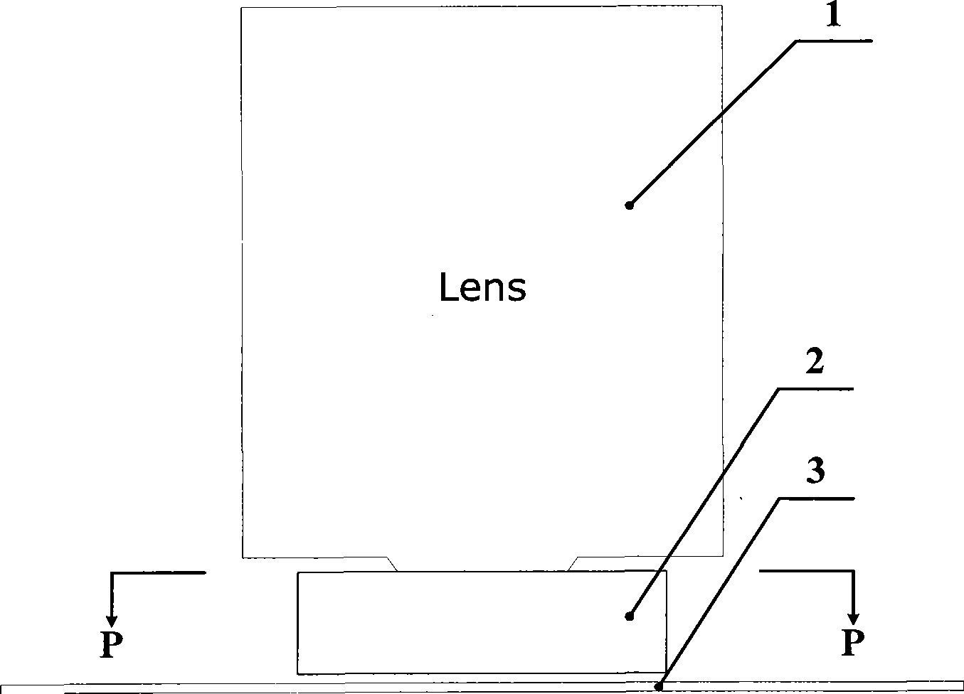 Immersion flow field stabilizing device used for photo-etching machine