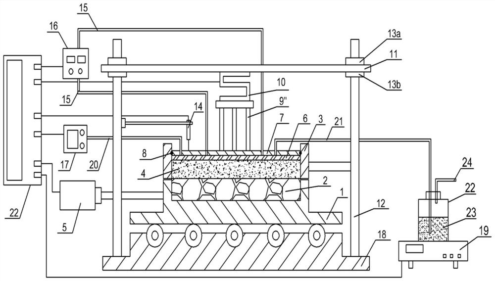 Pile-soil interface shear strength testing device and method considering soil expansion and shrinkage behaviors