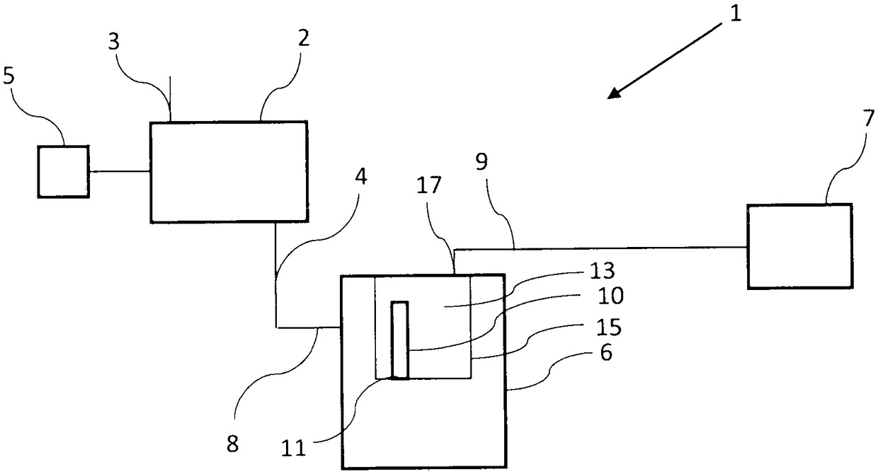 A filter assembly for separating oil from compressed gas and compressor comprising such filter assembly