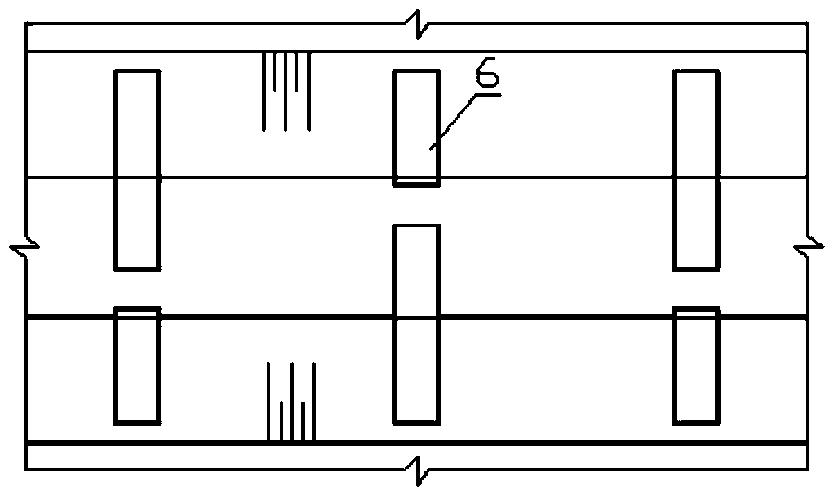 Imitation natural ecological fishway and construction method thereof