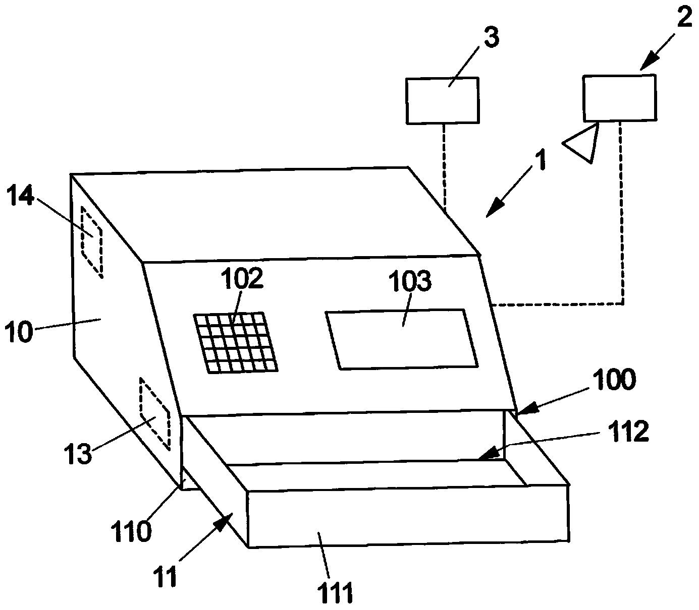 POS system and method for operating a POS system