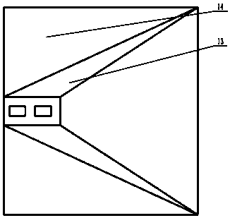 A four-bar type rubber fertilizer applicator