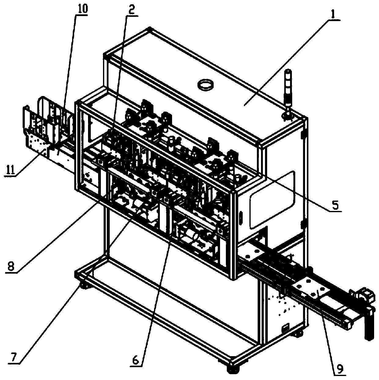 A kind of automatic dispensing device for tablet computer