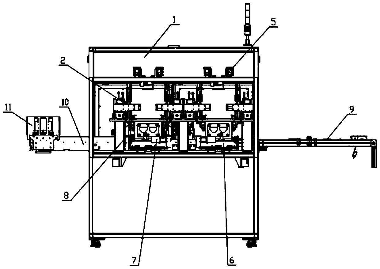 A kind of automatic dispensing device for tablet computer