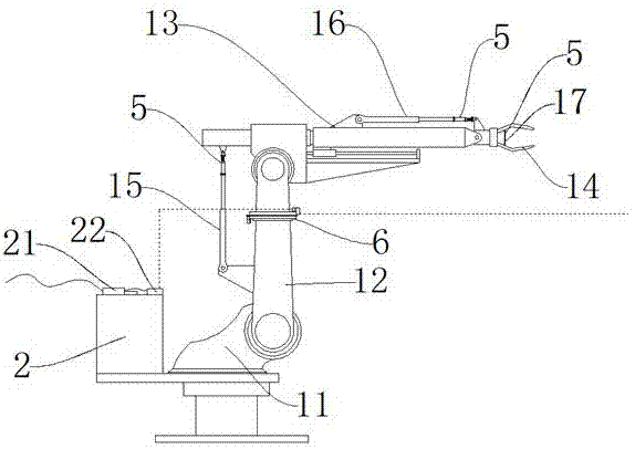 Safe mechanical arm