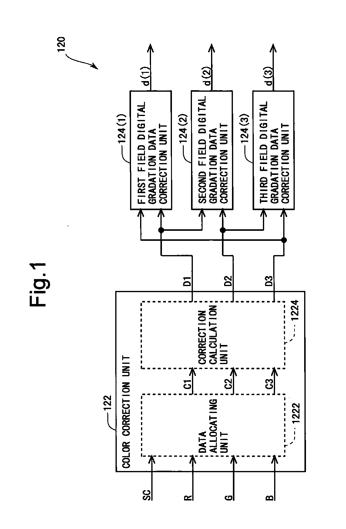 Liquid crystal display device and method for driving same