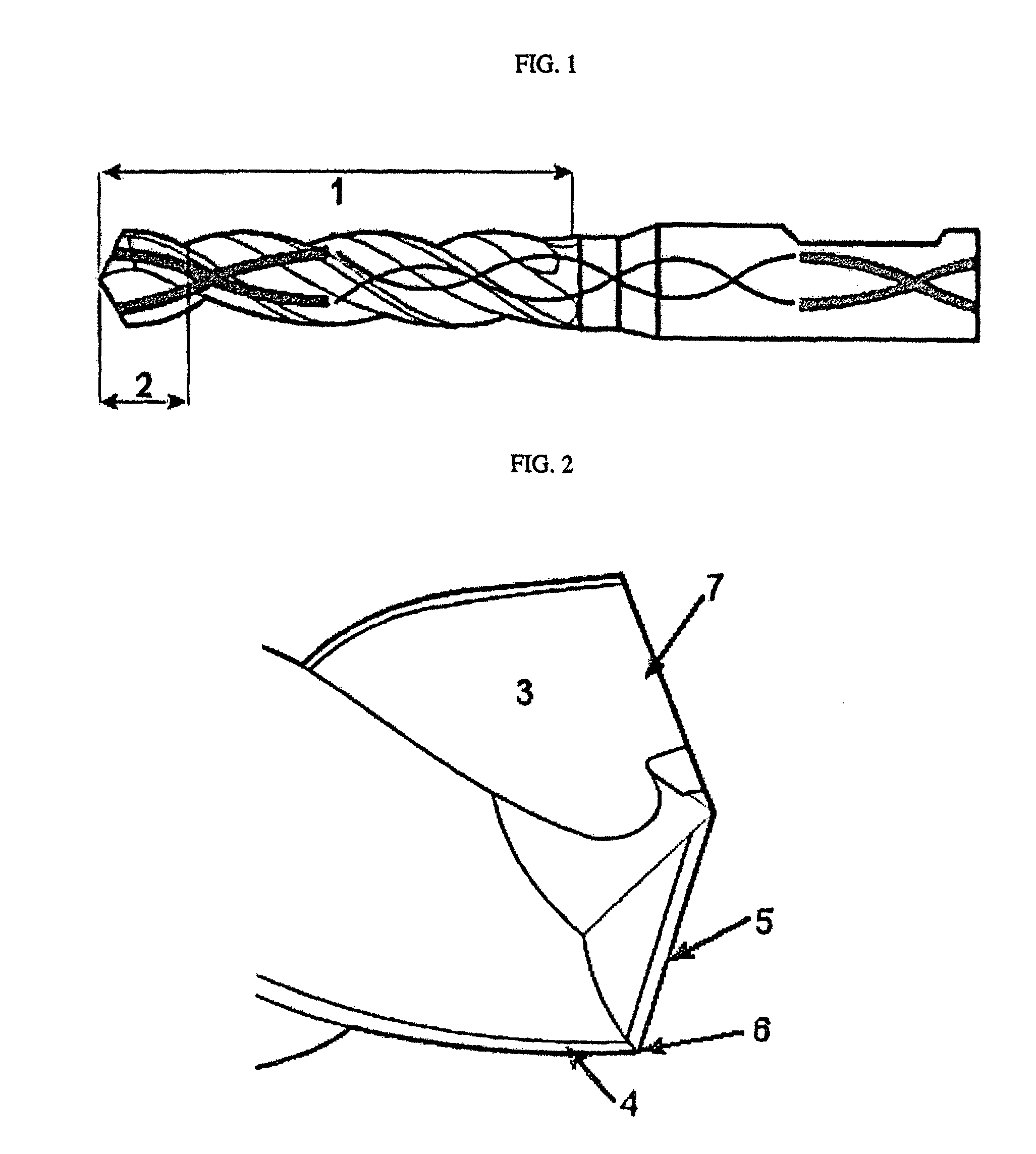 Coated drill and method of making the same